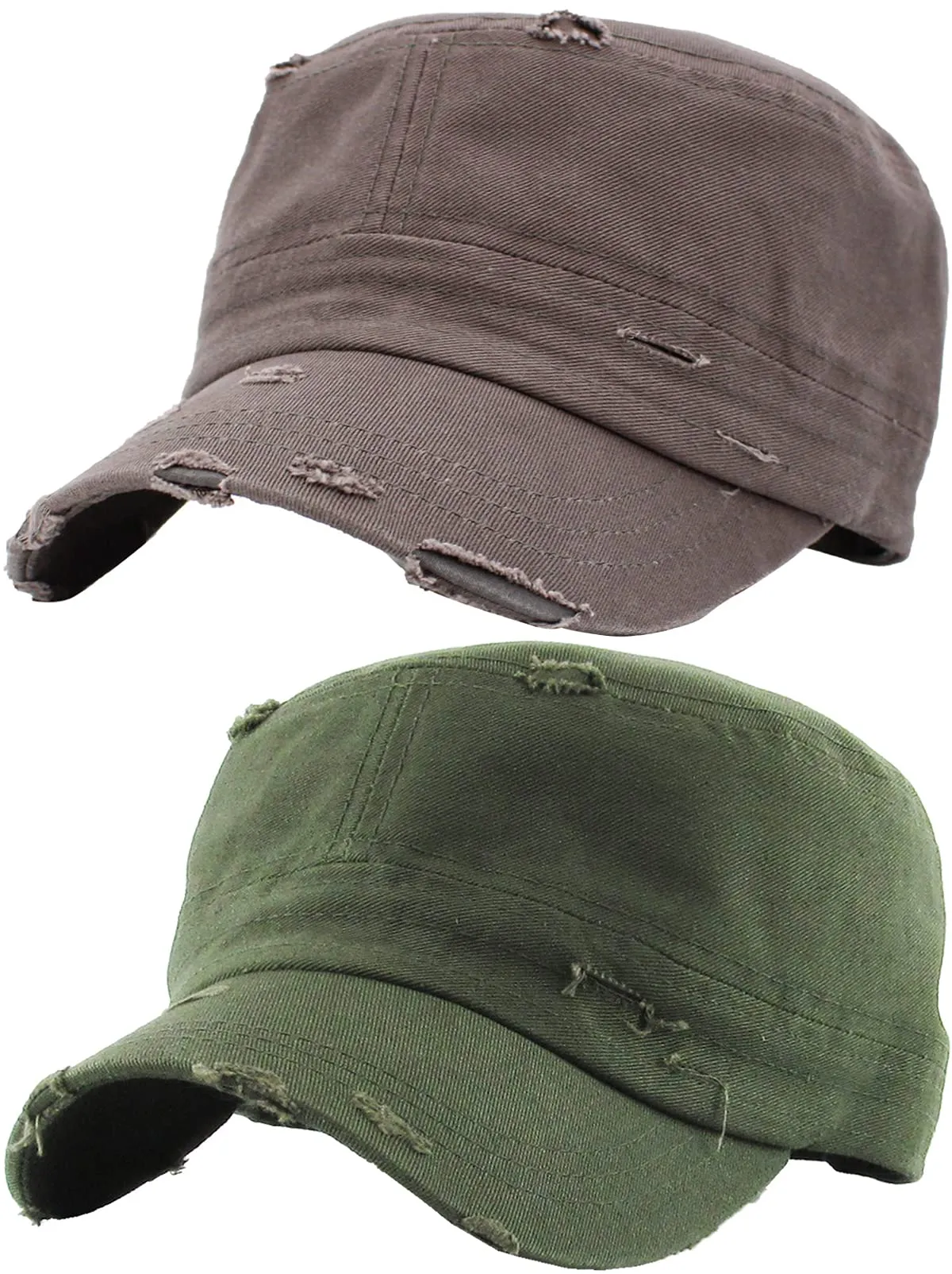 Distressed Cadet Hat by Funky Junque
