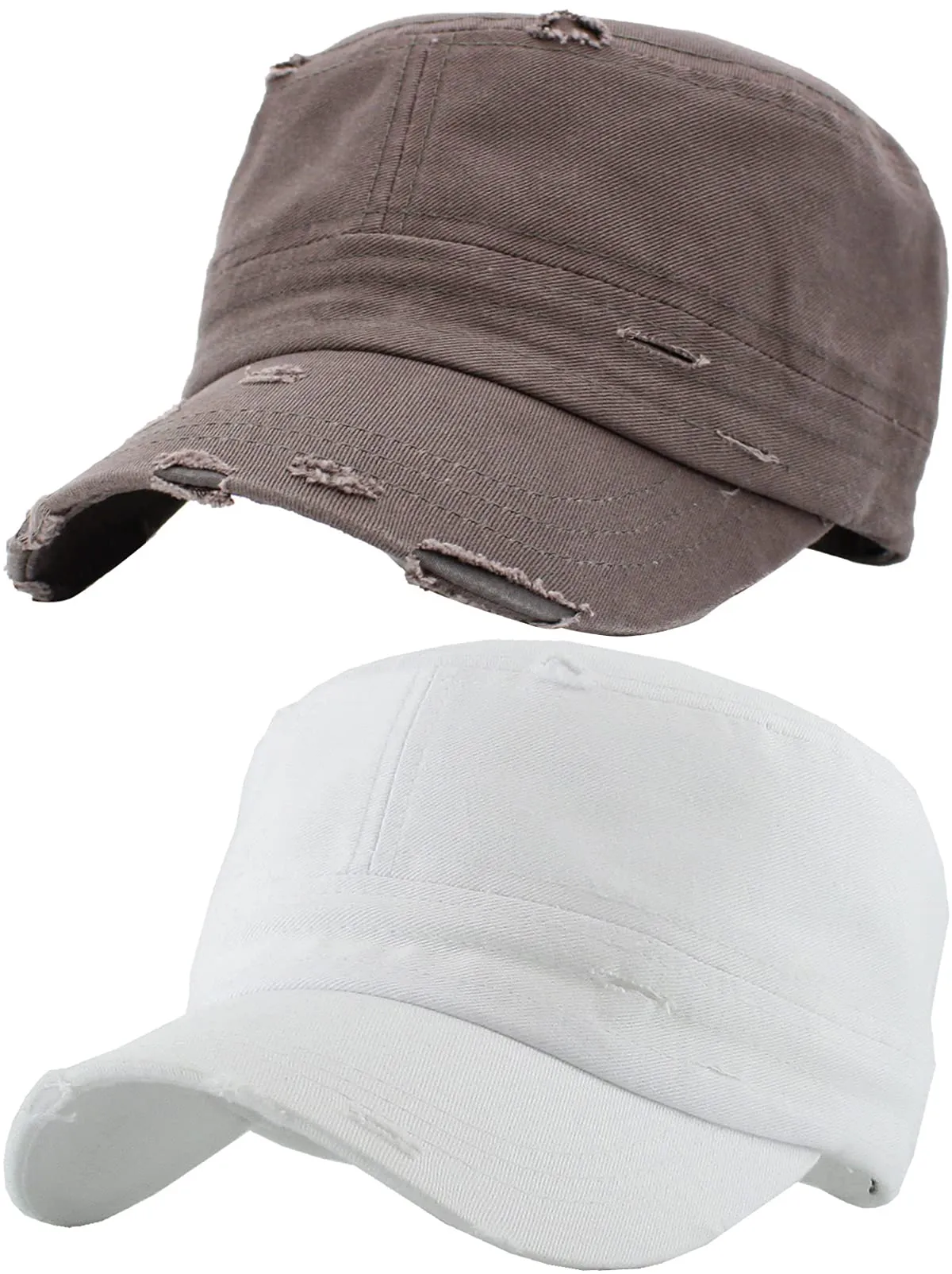 Distressed Cadet Hat by Funky Junque