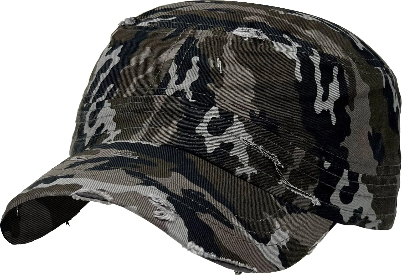 Distressed Cadet Hat by Funky Junque