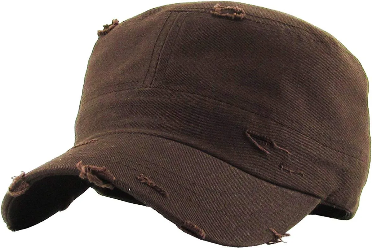 Distressed Cadet Hat by Funky Junque