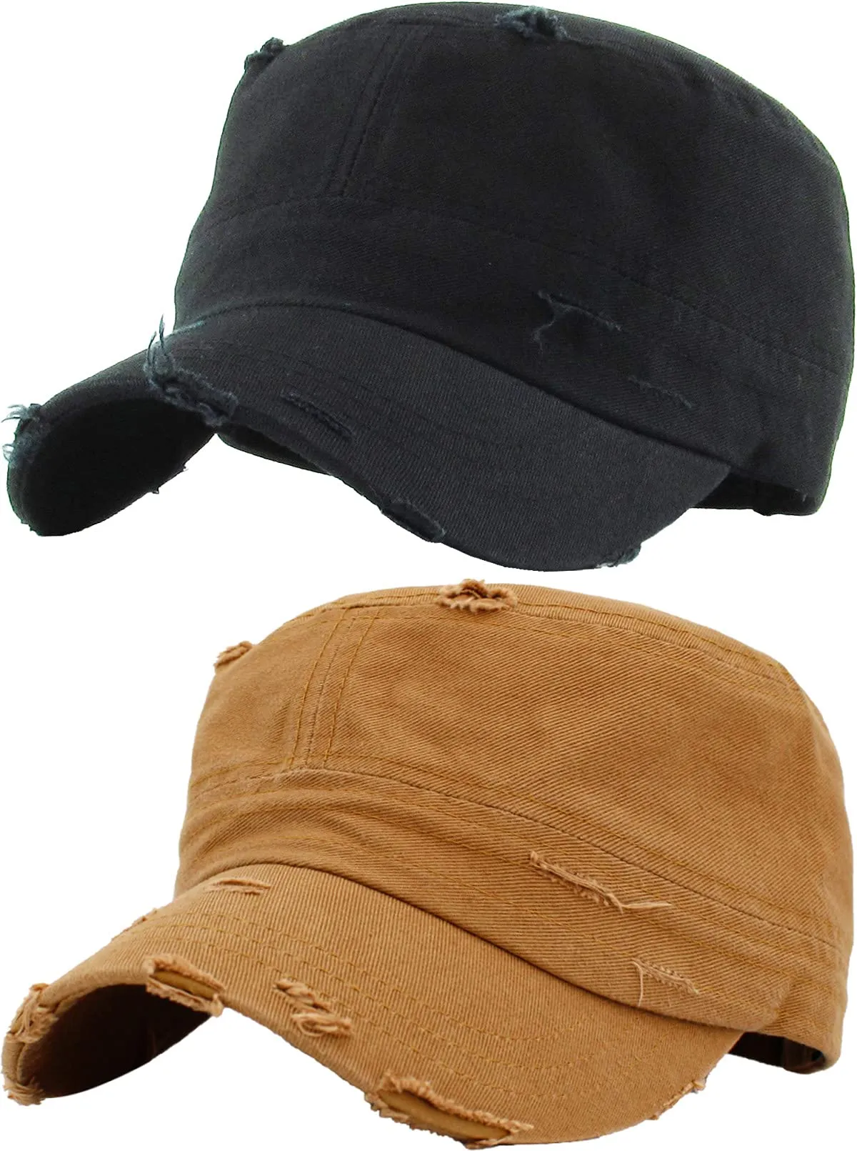Distressed Cadet Hat by Funky Junque