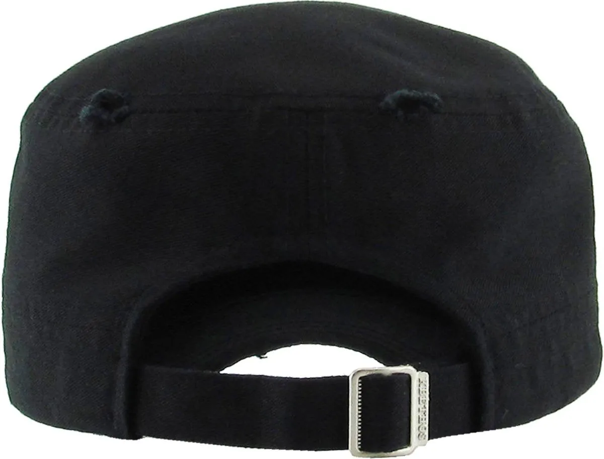 Distressed Cadet Hat by Funky Junque