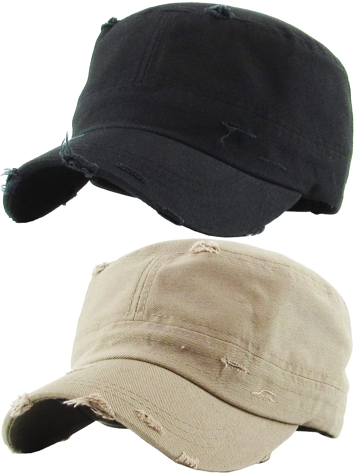 Distressed Cadet Hat by Funky Junque