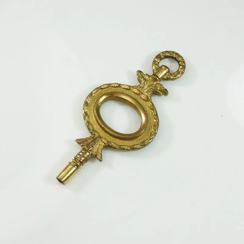 Double Eagle Head Antique Watch Key