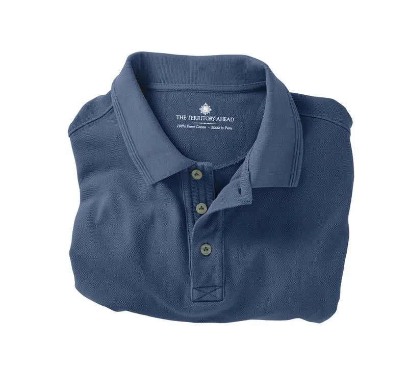East-West Pique Polo