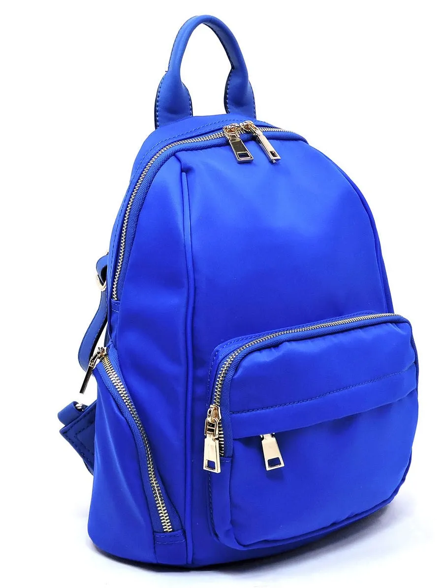 Embroidered Zeta Phi Beta Fashion Nylon Backpack