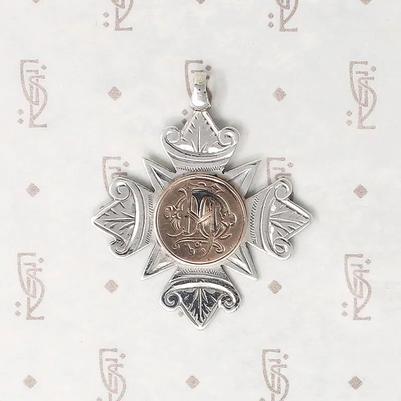 English Sterling Killarney Accordion Fob Medal