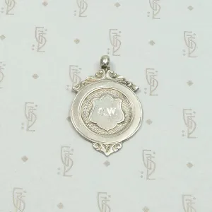 English Sterling Shield Fob