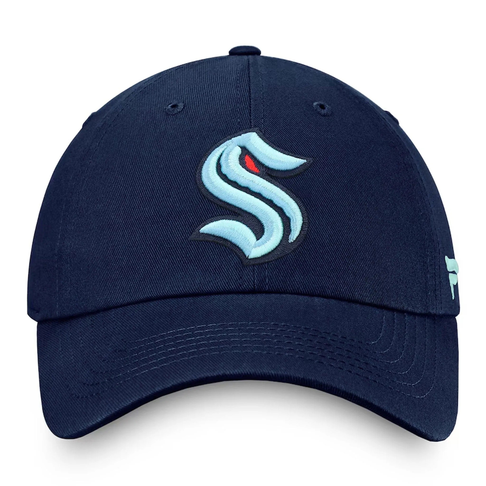 Fanatics Core Unstructured Primary Logo Adjustable Hat - Seattle Kraken
