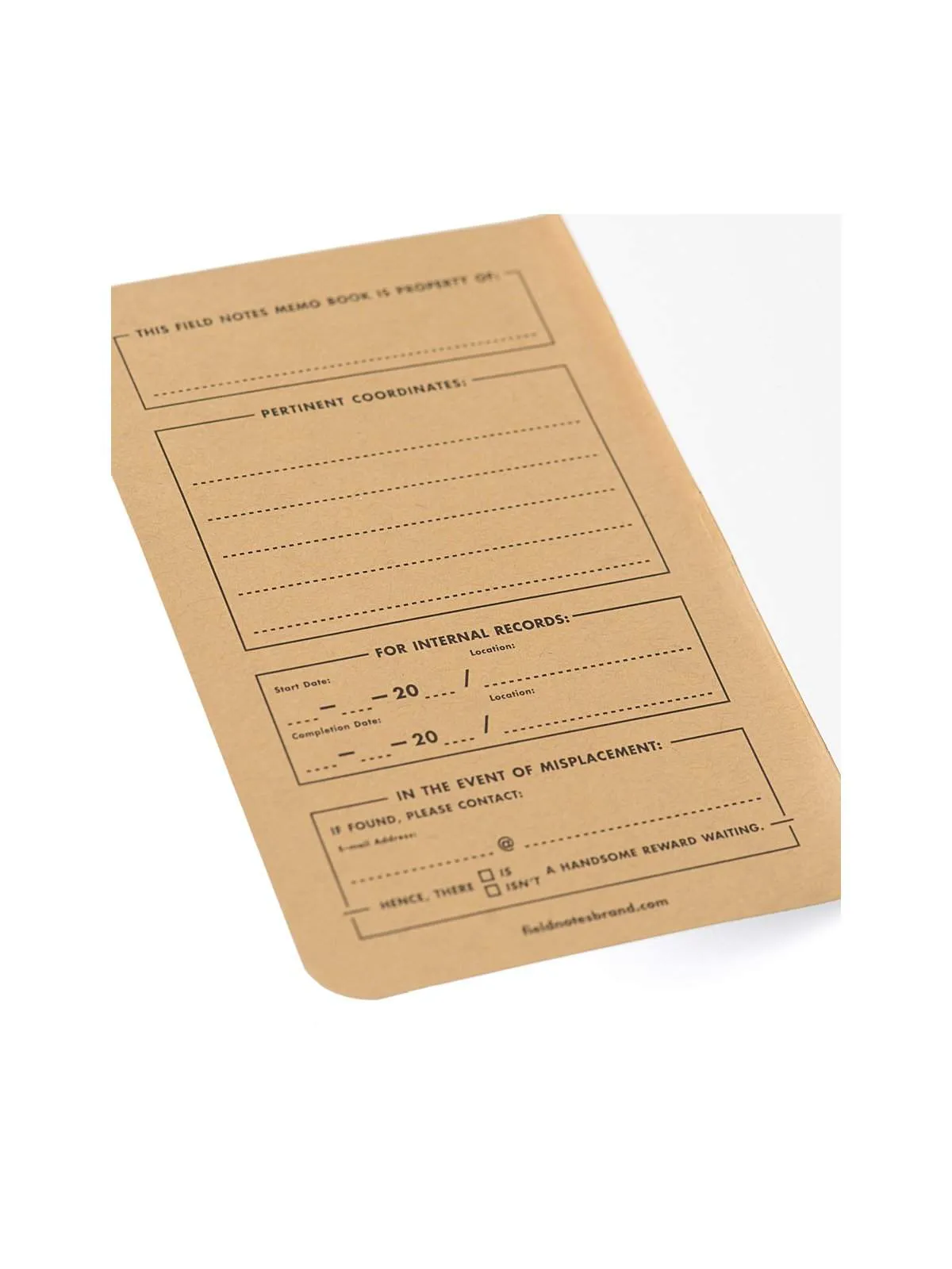 Field Notes Original Kraft 3 Pack Mixed Paper