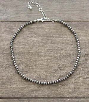 Frio 4mm Fashion Silver Choker