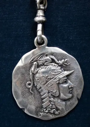 George W. Shiebler & Co. “Saint George and the Dragon” Homeric Medallion