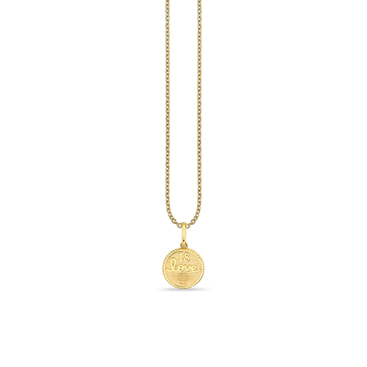 Gold & Diamond Tiny Chai Coin