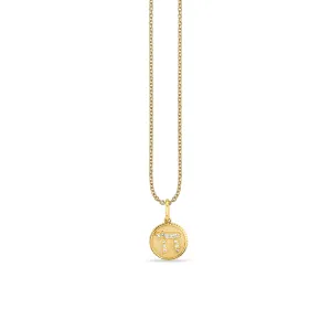 Gold & Diamond Tiny Chai Coin