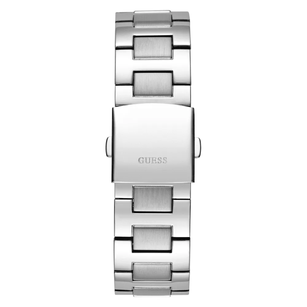 Guess Trend Empire Trend Silver-Tone Multi-function Men's Watch GW0785G3
