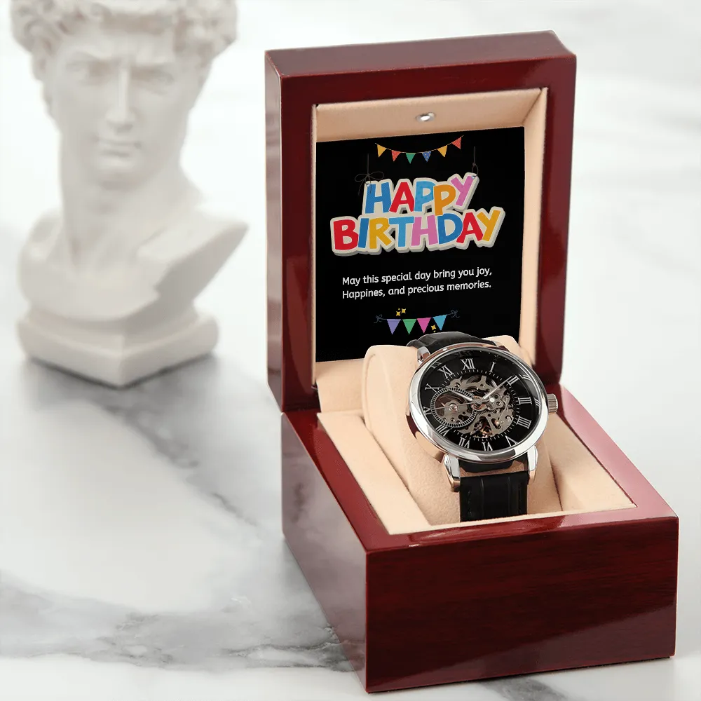 Happy birthday may this special day bring you joy