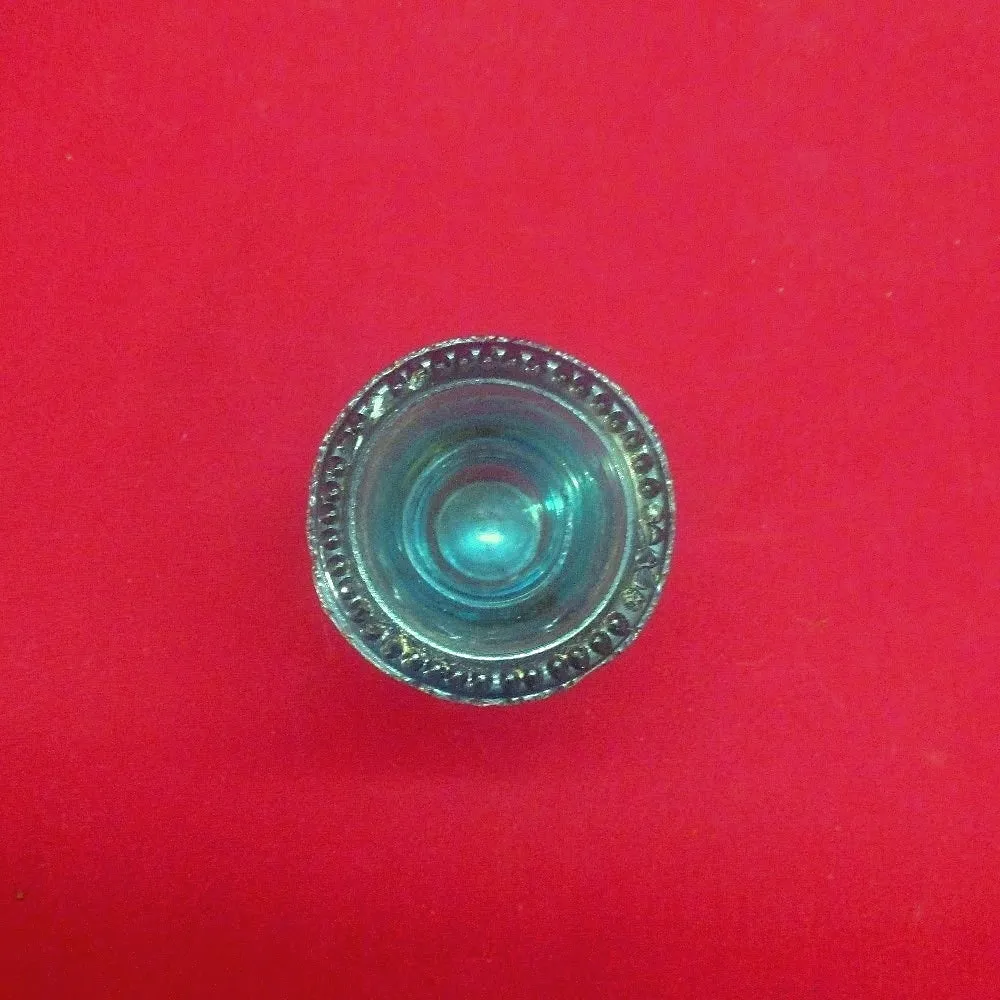 Hemingray-9 Aqua Colored Glass Insulator