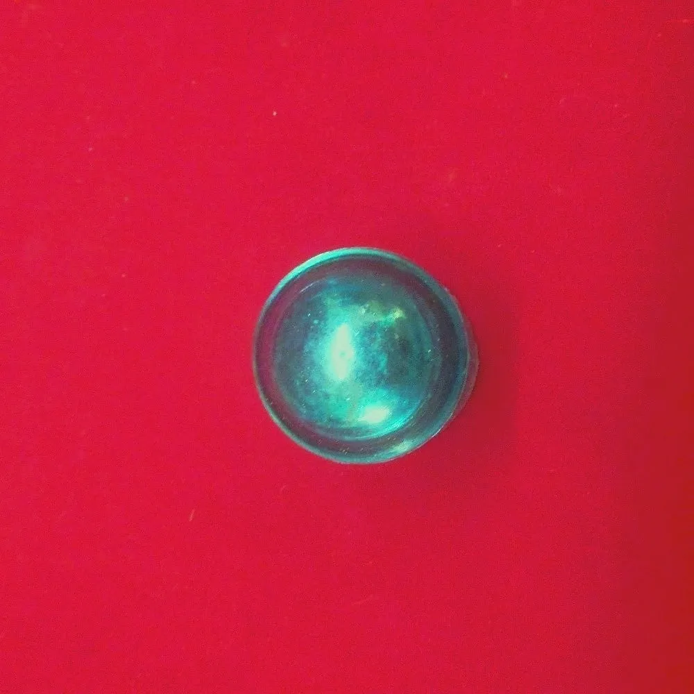 Hemingray-9 Aqua Colored Glass Insulator