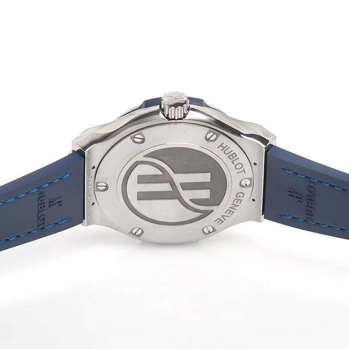 HUBLOT CLASSIC FUSION BLUE TITANIUM 33 MM WOMEN WATCH 511.NX.7170.LR
