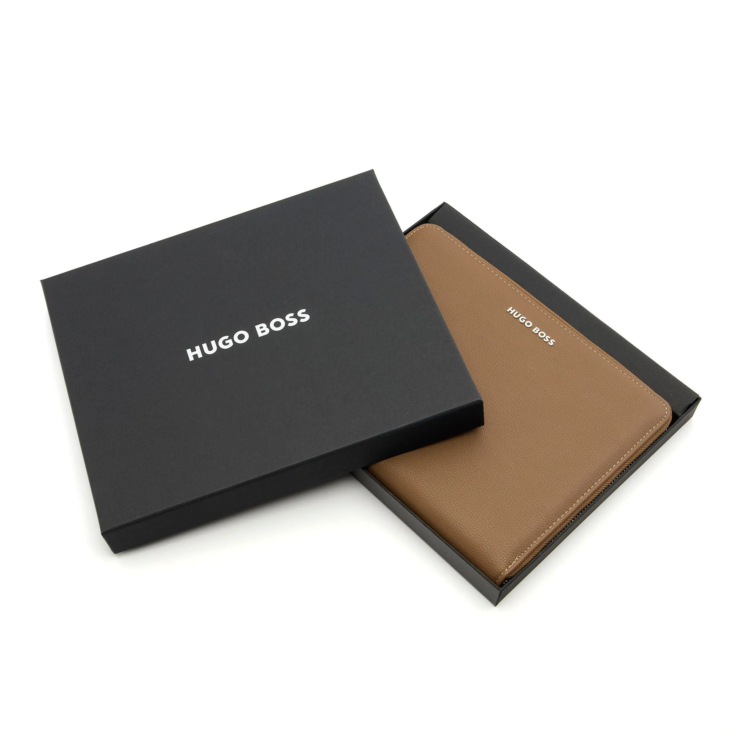 HUGO BOSS HTM410X-Conference folder A5 Pure Iconic Camel