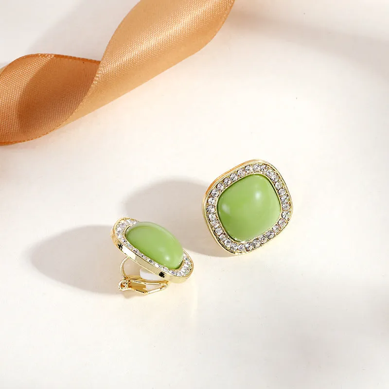 INSTOCK-(PACK OF TWO)Pearl ear clips for no pierced ears