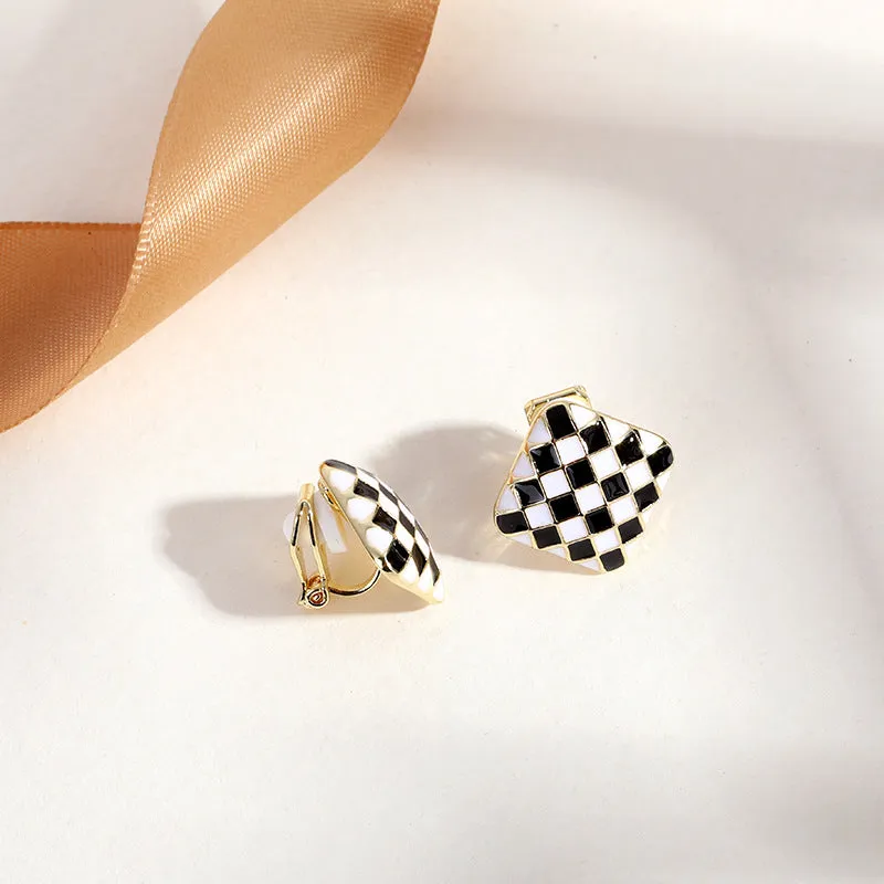 INSTOCK-(PACK OF TWO)Pearl ear clips for no pierced ears