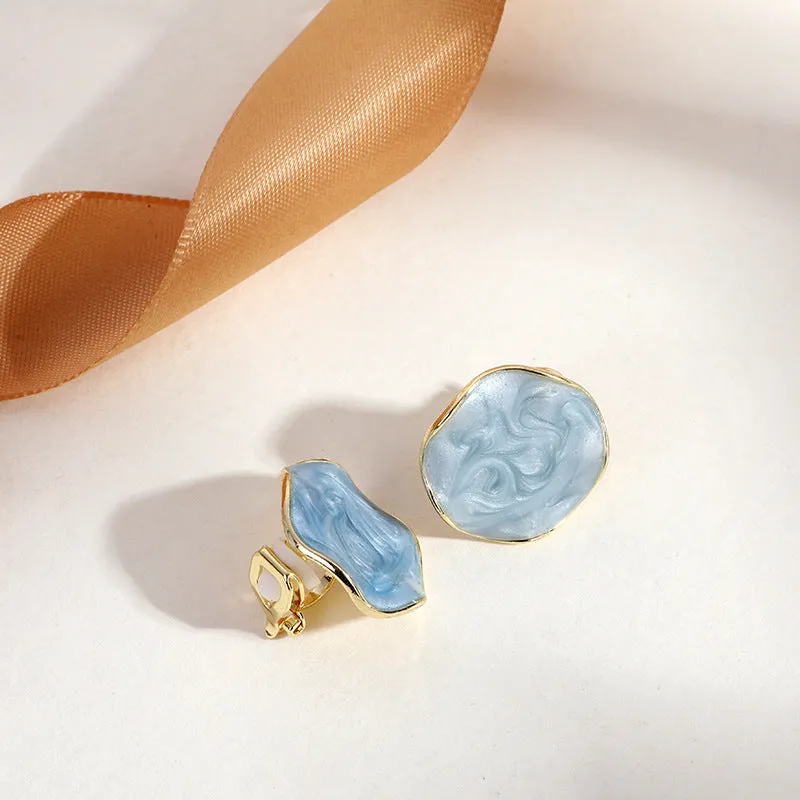 INSTOCK-(PACK OF TWO)Pearl ear clips for no pierced ears