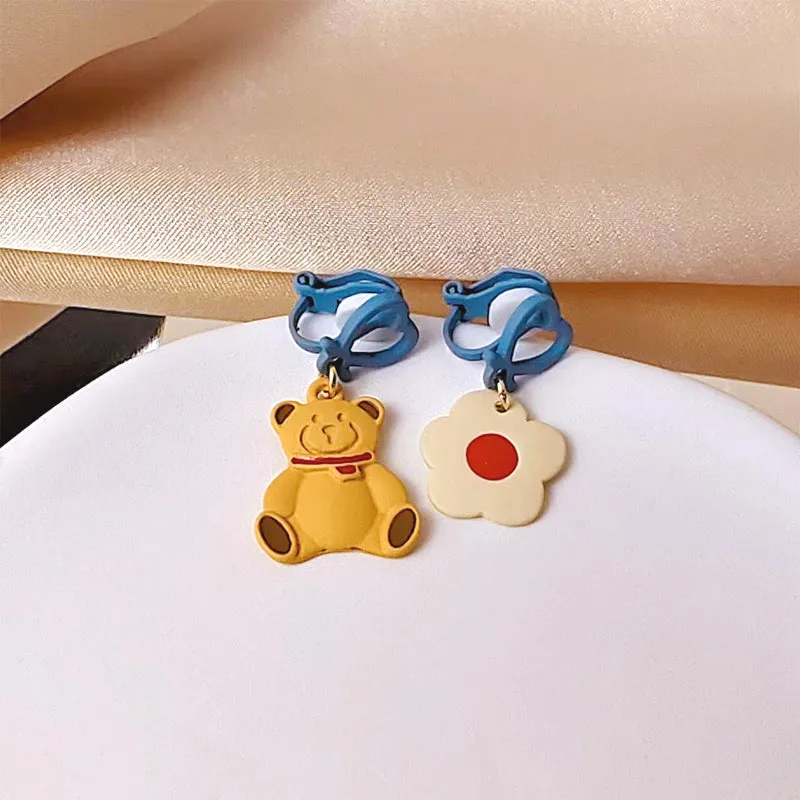 INSTOCK-(PACK OF TWO)Pearl ear clips for no pierced ears