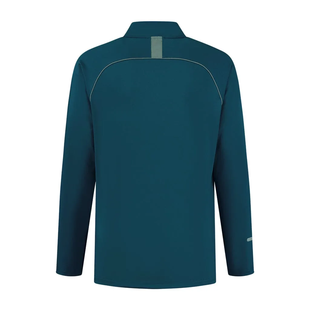 K-Swiss Tac Hypercourt Long Sleeve 3 Badminton Top - Blue Opal
