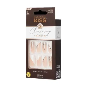 KISS Premium Classy Nails - Gorgeous-CSP02-L - (C)