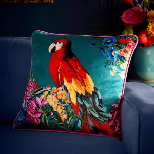 Laurence Llewelyn-Bowen Polly Amorous Cushion - Teal