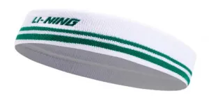Li-Ning Logo Headband - White / Green