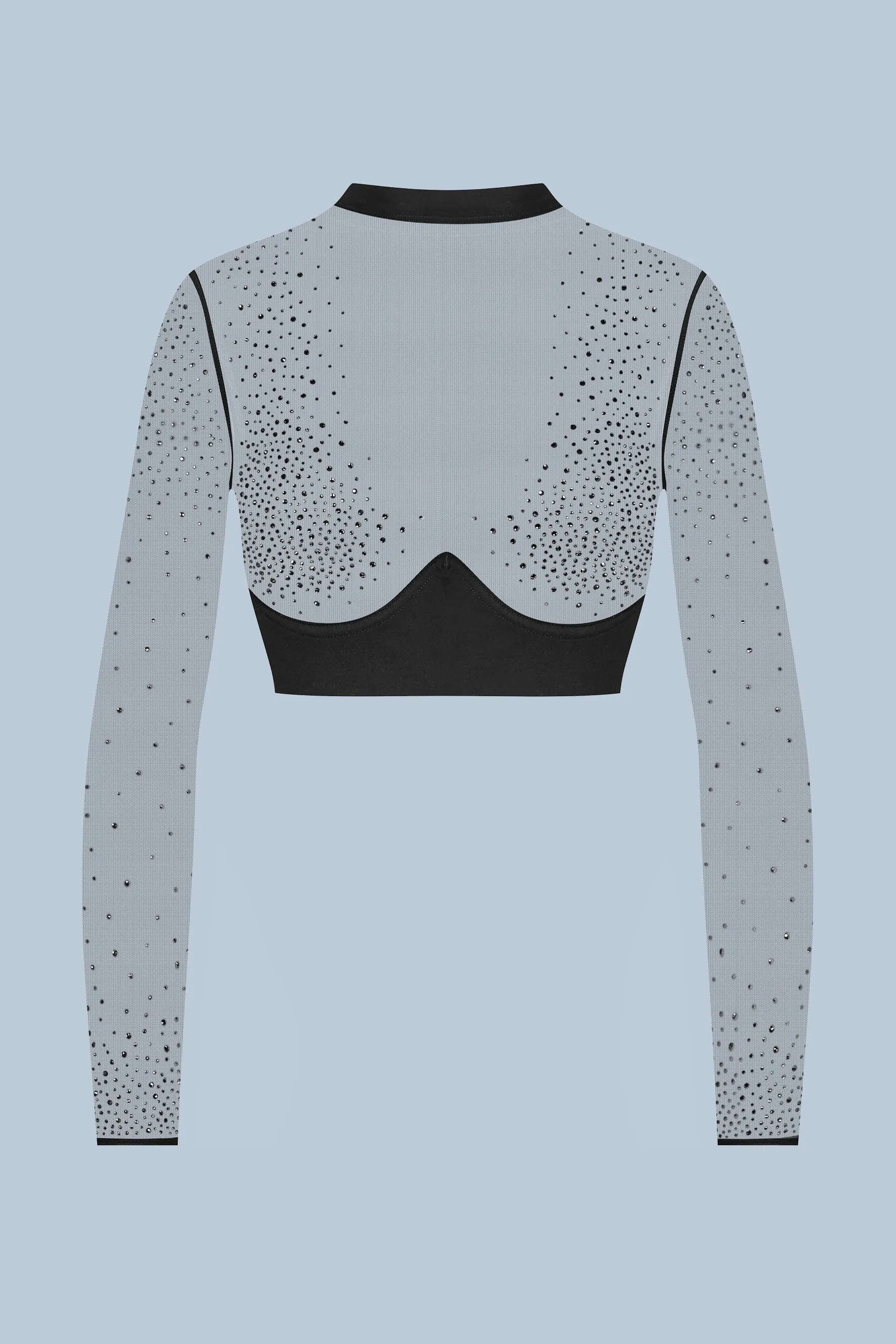 Long Sleeves Top With Strass - 24 Secret Days