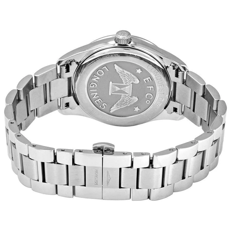 LONGINES CONQUEST CLASSIC 34MM MUNDLEPER WITH WHITE WOMEN'S WOMAN L2.386.4.87.6