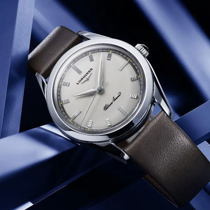LONGINES SILVER ARROW 38.5MM Silver Automatic Silver Steel L2.834.4.72.2