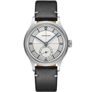 LONGINES WATCH THE LONGLES HERITAGE CLASSIC 38.5mm Argento Automatic Steel L2.828.4.73.0