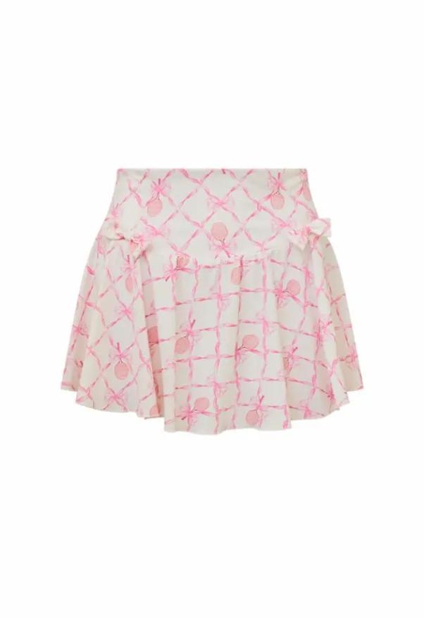 Love Shack Fancy Corene Skort - Sweetheart Pink