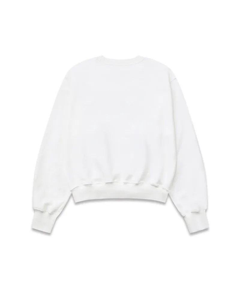 MACKY Golf: Tennis Court Sweatshirt - White