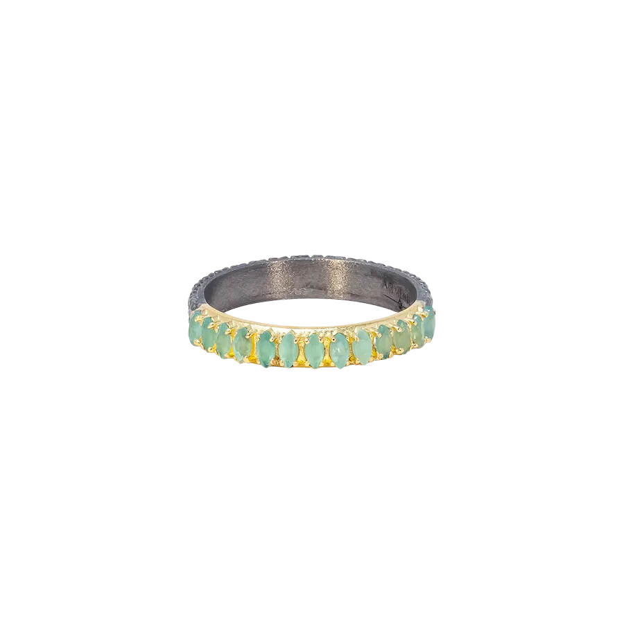 MARQUISE GRANDIDIERITE STACK BAND