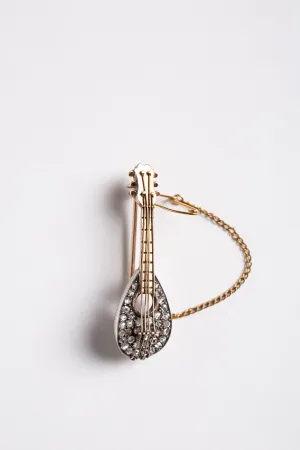 MAXFIELD PRIVATE COLLECTION | VINTAGE MANDOLIN BROOCH