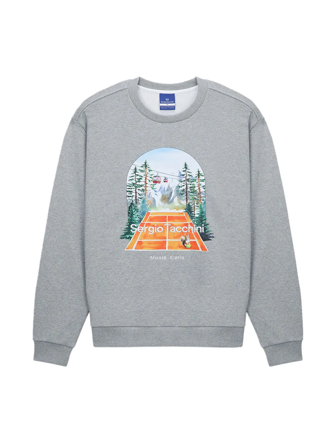 MC Artwork Sweatshirt- Melange Grey