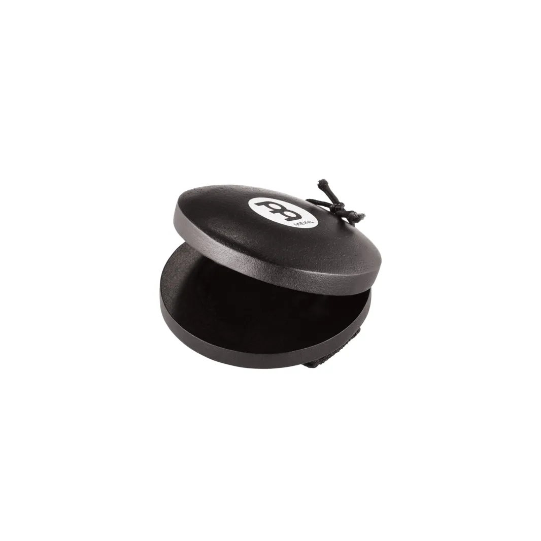 MEINL Percussion CRC1BK Cajon Ring Castanet, Large, Black