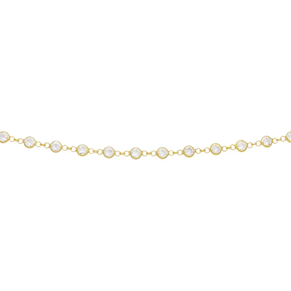 Multi Bezel Belly Chain