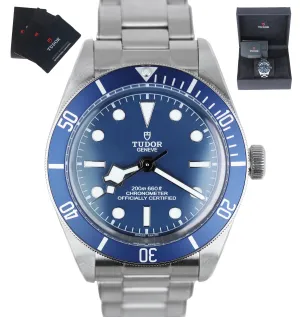 NEW 2020 Tudor Black Bay Fifty Eight 58 BLUE Stainless Steel 39mm Watch 79030 B