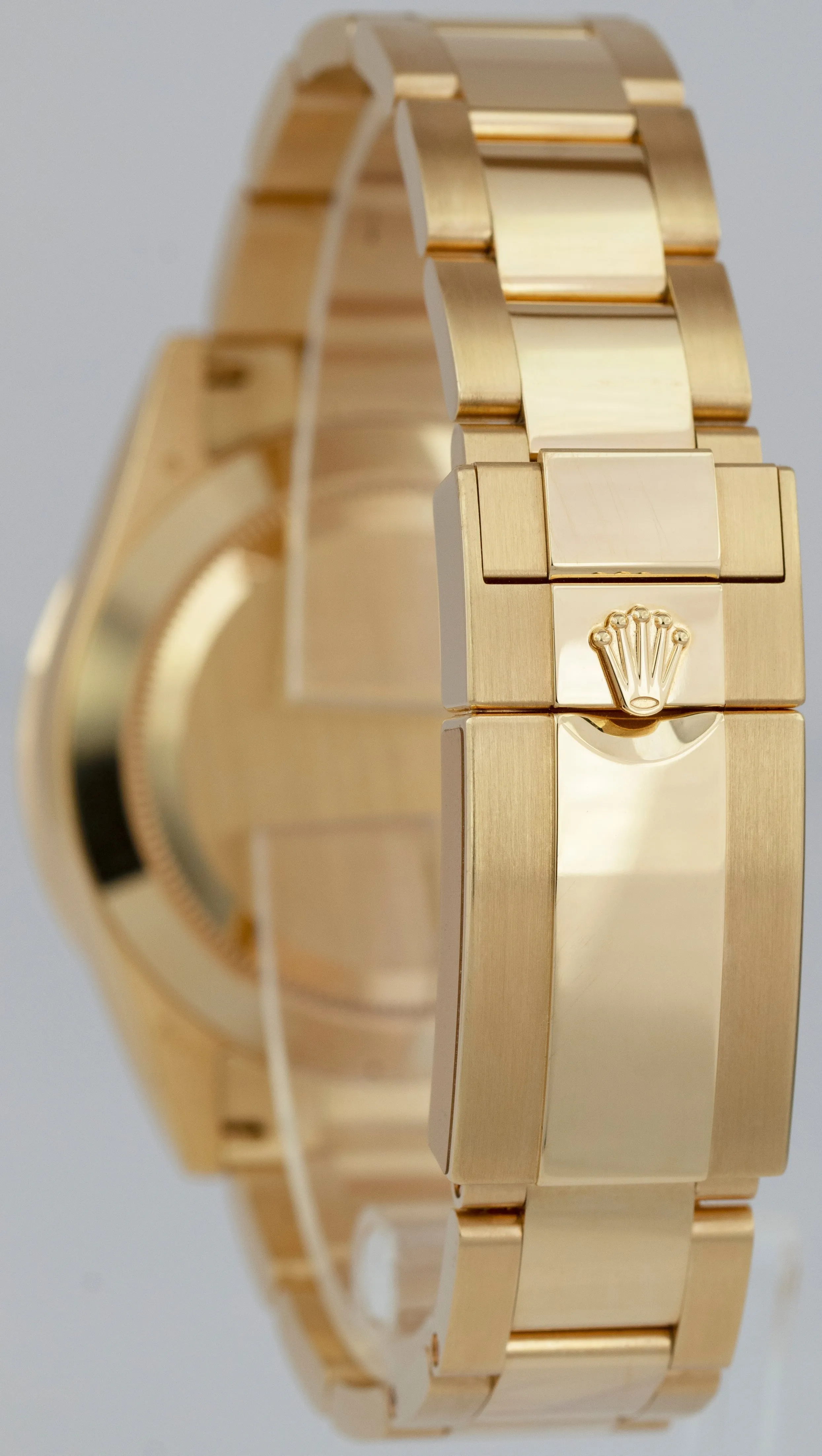 NEW Rolex Daytona GREEN DIAL 40mm Yellow Gold Chronograph Watch 116508 B P