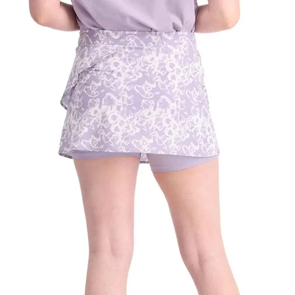 NWT KARI TRAA Women’s Ane Skort Skirt Athletic Tennis Balmy Purple Size XL