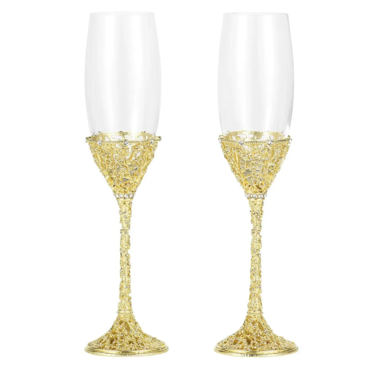 Olivia Riegel Silver Isadora Flute (Set of 2)