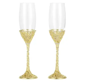 Olivia Riegel Silver Isadora Flute (Set of 2)
