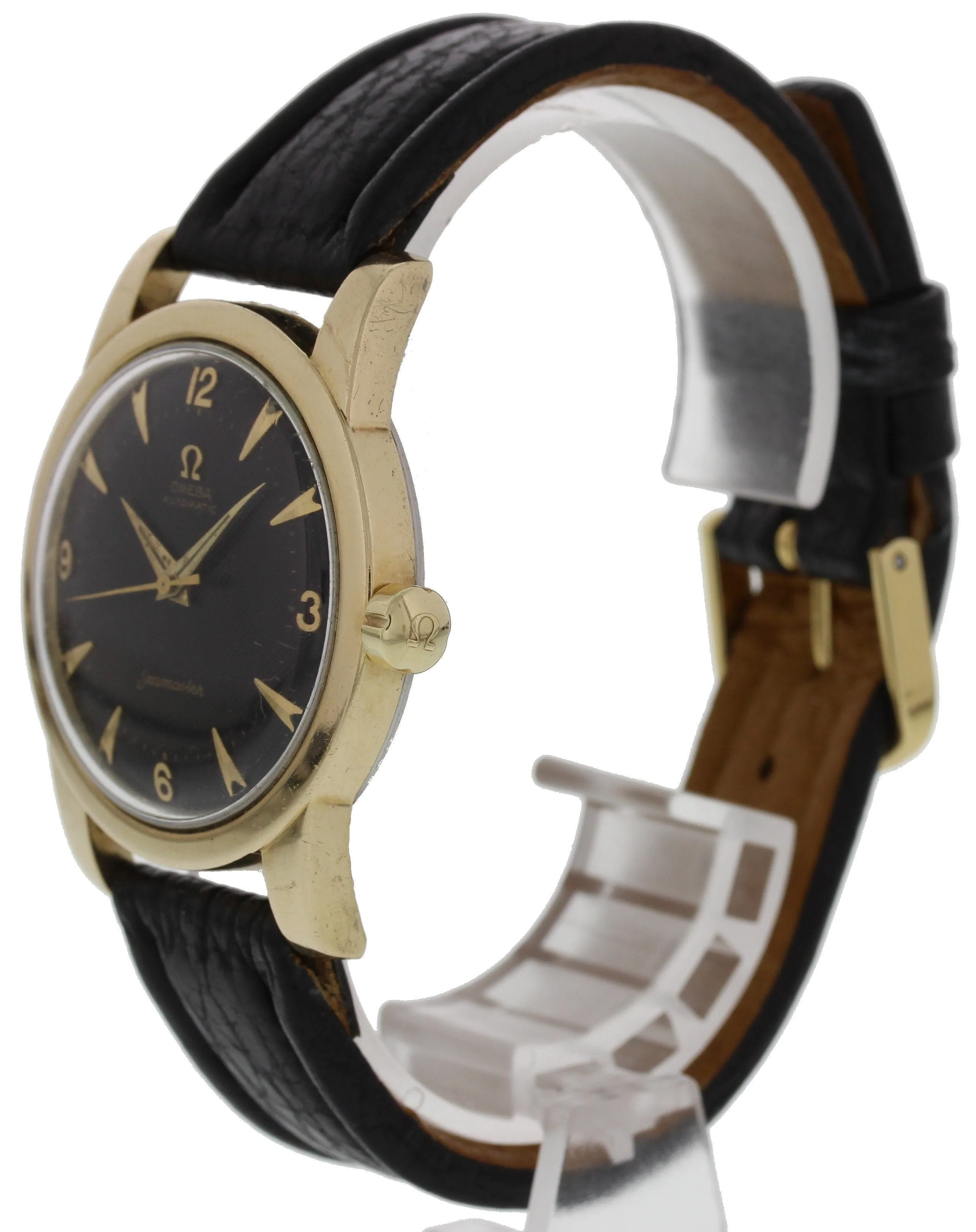 Omega Seamaster Vintage Waffle Dial Automatic Watch
