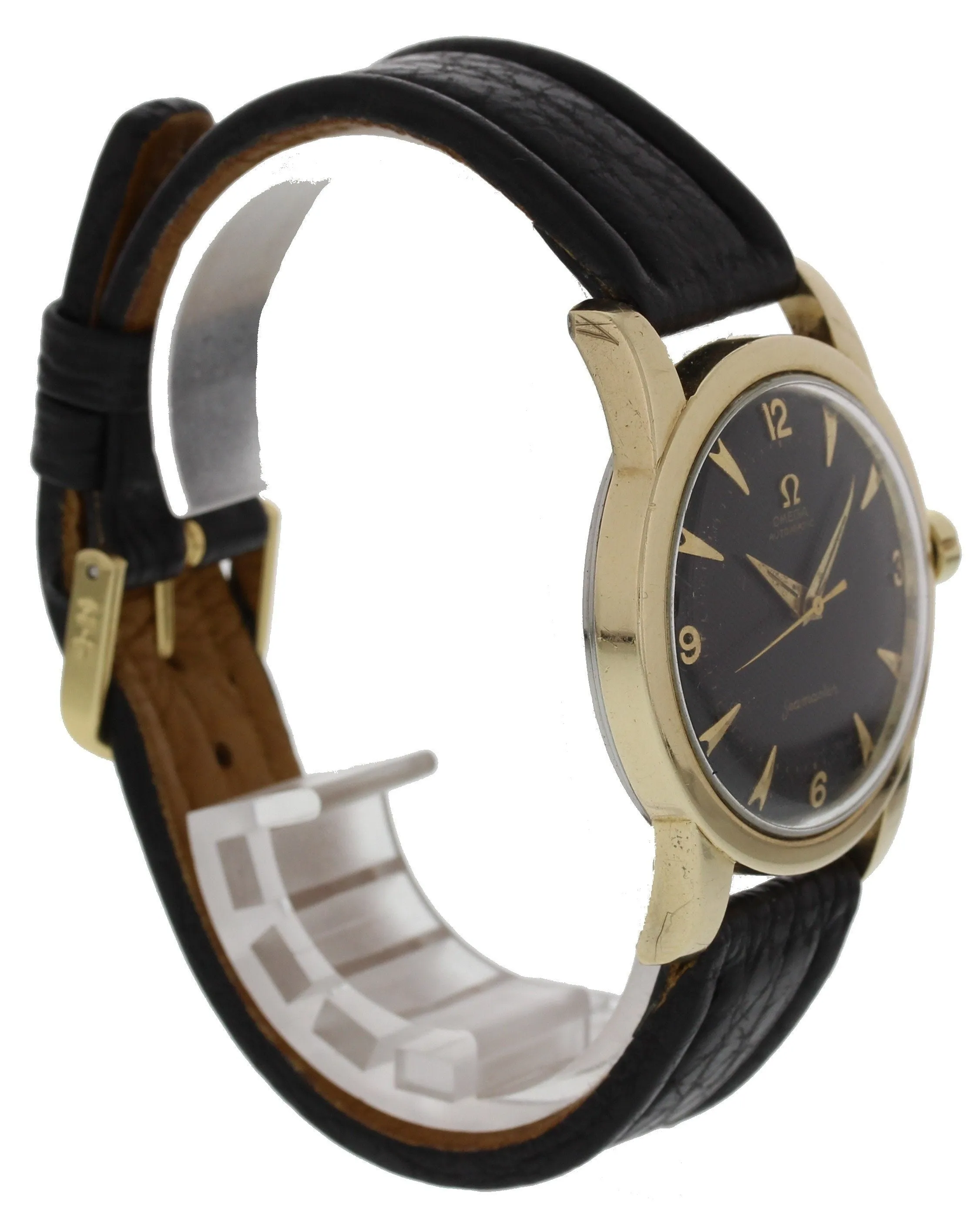 Omega Seamaster Vintage Waffle Dial Automatic Watch